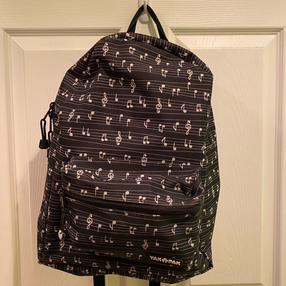 music note backpack